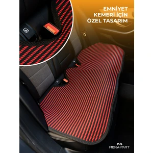 Meka Part Terletmez Koltuk Kilimi Tekli Oto Kilim Universal Kılıf 1 Parça Sadece Arka Koltuk Için
