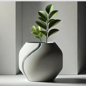 Modern Çiçek Saksısı Dekoratif Vazo LARGE BOY