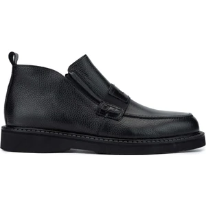 Tamer Tanca Erkek Hakiki Deri Siyah Klasik Bot 342 8927 Erk Bot SK24-25 Syh Gyk/syh Bfl