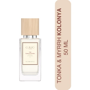 Ojijo London Tonka & Myrrh Kolonya 50 ml 80° | Tonka Fasulyesi, Mür, Lavanta, Badem, Vanilya