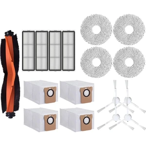 Lumin Essence X20+/X20 Plus Robot Süpürge Ana Yan Fırça Filtre Paspas Pedleri Toz Torbaları Yedek Parçalar (Yurt Dışından)