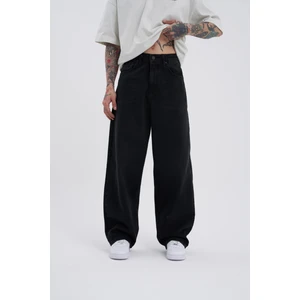 Erkek Oversize Baggy Jean Black
