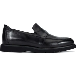 Tamer Tanca Erkek Hakiki Deri Siyah Loafer Ayakkabı 698 1146-1 Erk Ayk Y24 Sıyah