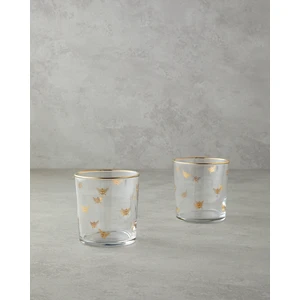 English Home Talisman Bee Cam 2'li Bardak 380 ml Gold