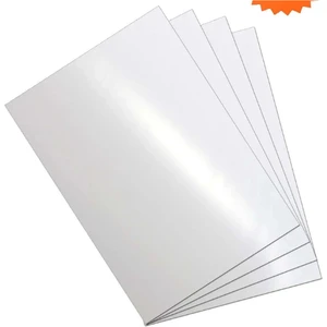 Amerikan Bristol Kartonu 50X70 cm 5 Adet 230 gr Çift Taraflı Parlak Mat Yüzeyli 50*70 Biristol Kağıt