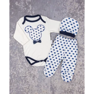 Yıldızlı Fare Baskılı Badili 3-6 Ay