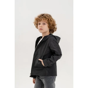 Gold Class Kidswear Kapüşonlu Fermuarlı Cepli Erkek Çocuk Yağmurluk