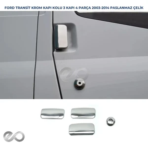 Ebal Oto Ford Transit Krom Kapı Kolu 3 Kapı 2003-2014 Arası P.çelik