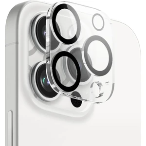 Apple iPhone 16 Pro / 16 Pro Max 3D Kamera Camı Lens Koruyucu Glass Şeffaf Night Delux VERSION - AL3403