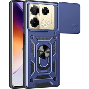 Infinix Note 40 Pro Kılıf Yüzüklü Sürgülü Kamera Korumalı Pars