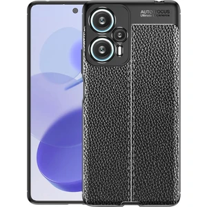 Xiaomi Poco F5 Kılıf Niss Deri Desen Silikon + Ekran Koruyucu