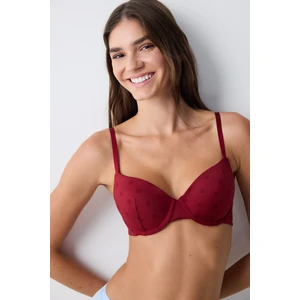 Essentials Full Cup Bordo Sütyen