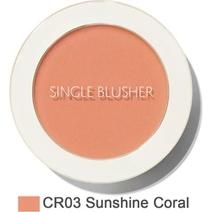The Saem Single Blusher Tekli  Allık - Sunshine Coral