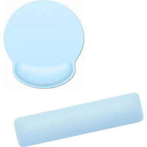 Desenli Ergonomik Oyuncu Gaming Mouse Pad ve Bilek Desteği Set