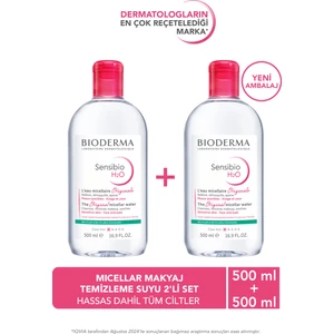 Sensibio H2O Micellar Water 500 ml x 2 Adet