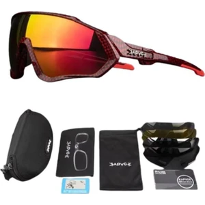 Hailstones Değişebilir 5 Lens Mtb Polarize Bisiklet Spor Dağ Kayak Gözlüğü
