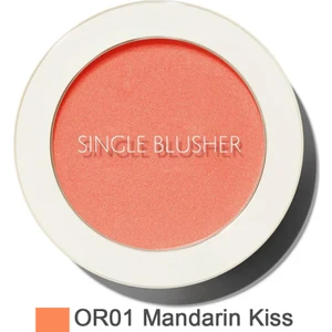 The Saem Single Blusher Tekli Allık - Mandarine Kiss