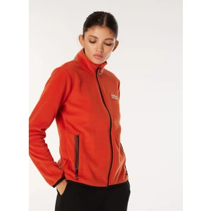 Discovery Expedition Düz Kiremit Kadın Polar Sweatshırt D4WL-SWT3928