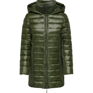 Koyu Yeşil Kadın Kaban Onlnewsophıe Mıx Puffer cc Otw