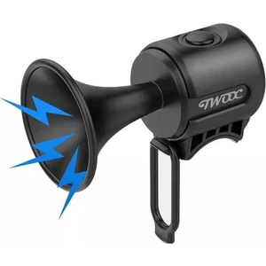 Forte Gt Siyah Bisiklet Elektronik Yüksek Sesli Korna 120 Db