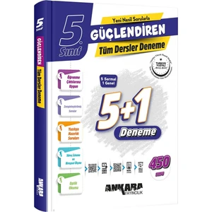Ankara Yayıncılık 5. Sınıf Güçlendiren Tüm Dersler Denemeleri