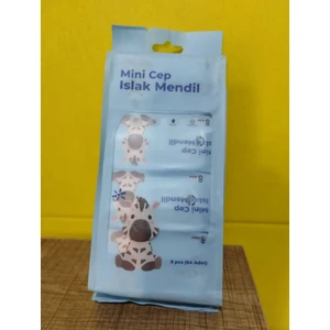 8'li Mini Islak Mendil