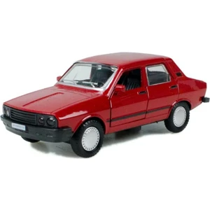 Berat Toys Berattoys Çek Bırak Renault Toros Ölçek 13CM Metal Araba Sesli Işıklı Çek Bırak Metal Araba