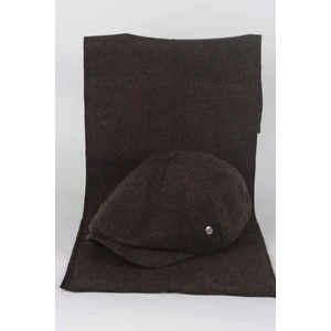 Peaky Blinders Model Balıksırtı Kışlık Kasket Şapka Atkı Hediyeli Kombin