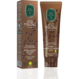 Doğal Kakao ve Kahve Özlü Diş Macunu 90 ml