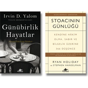 Günübirlik Hayatlar Ve Stoacının Günlüğü 2 Kitap Set - Irvin D. Yalom & Ryan Holiday Ve S. Hanselman