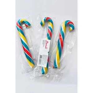 Doğum Günü Yılbaşı Baston Şeker Renkli 10 Adet