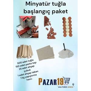 HİTİT TUĞLA Minyatür Tuğla Başlangıç Paket