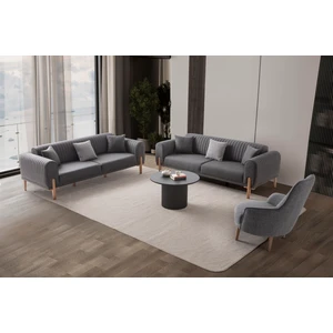 Edsy Home Galata 3+3+1+1 Koltuk Takımı Antrasit