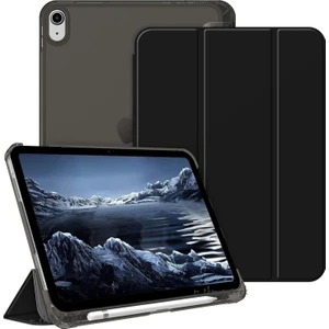M.tk moveteck Apple iPad Air 11INÇ 2024 Kılıf Flip Cover Kalem Bölmeli Akıllı Uyku Modlu Standlı Kapaklı Arkası Renkli Pc Case M2 A2902 A2903 A2904
