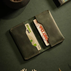 Minimal X Design Minimal X FOLD Hakiki Deri Kartlık - Minimalist Şık Tasarım - Gerçek Deri ve El Yapımı