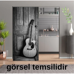 LAÇİNOK TİCARET Sürgülü Oda Kapısı Mekanizma Kayar Kapı ( 2 mt Ray Dahil) Kapı Dahil Değildir