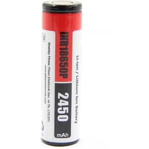 18650 18650P 3.7V 2450MAH Li-Ion Şarj Edilebilir Pil (12C)