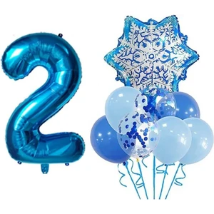 Düvenci Ticaret Kar Taneli Yaş Balon Set