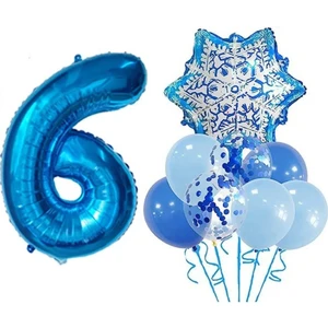 Düvenci Ticaret Kar Taneli Yaş Balon Set