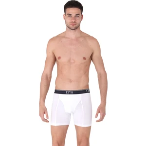 Ds Damat Comfort 2'li Boxer Uzun Beyaz