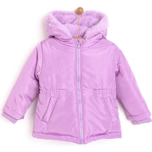 HelloBaby Kapüşonlu Mont Kız Bebek