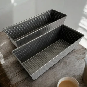 Dore Voir 2 Boy Teflon Baton Kek/Ekmek Kalıbı Yanmaz,Yapışmaz Kalıp- Boy 25,5 CM ve 30.5 CM Pro