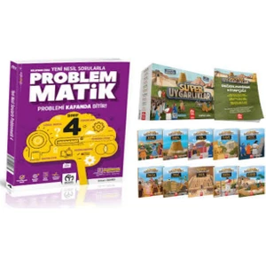 Model Eğitim Yayıncılık 4. Sınıf Kolaydan Zora Sorularla Problemmatik ve Süper Uygarlıklar Hikaye Serisi
