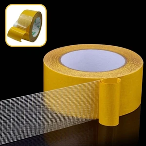 Buffer® Fiber Örgülü Güçlendirilmiş Çift Taraflı Bant 5cm x 10 mt