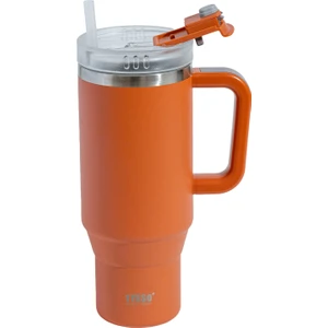 Qq Termos Sızdırmaz Pipetli Çift Duvarlı Vakumlu 900ML
