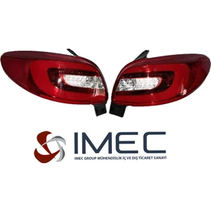 Peugeot 206/206+ LED Iran Stop Lamba Takımı (Sağ-Sol)