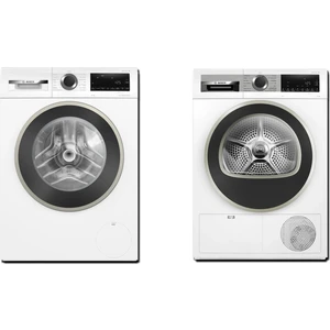 WGA252Z0TR Çamaşır Makinesi WQG25100TR Kurutma Makinesi Ikili Beyaz Eşya Paketi