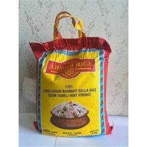 Ahmadi Zerrin Rice 1121 Uzun Iri Taneli Basmati Hint Sella Pirinci 5 kg