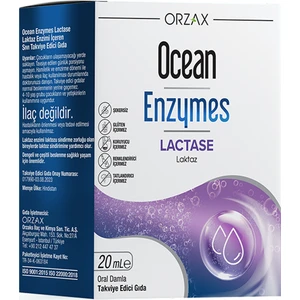 Ocean Enzymes Lactase Damla 20 ml