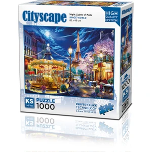 KS Games Night Lights Of Paris 1000 Parça Puzzle
